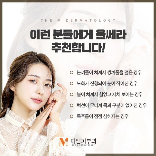 신사동울쎄라리프팅 탄력있고 탱탱한 피부 나도 가질 수 있어!