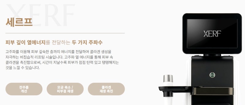 디엠피부과 써마지 Flx & 세르프 장비 도입!